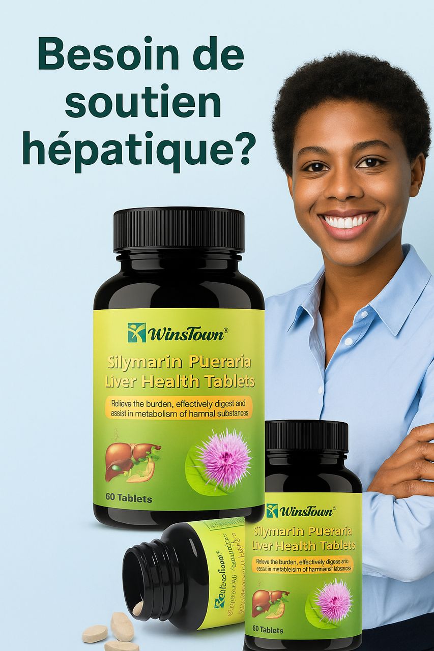 🟢 WinsTown® Silymarin Pueraria Liver Health Tablets